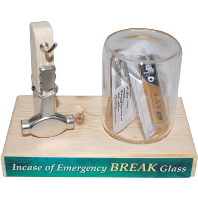 "Funny gifts - Incase Of Emergency Break Glass-1257-002 - Click here to View more details about this Product